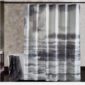 MICHAEL ARAM "After the Storm" Shower Curtain - Gray